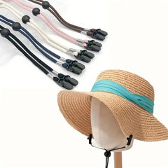 Universal Windproof Fishing Cap with Rope and Sun Protection