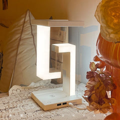 Table Lamp with Wireless Charging