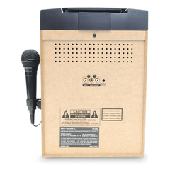 Emerson Portable Bluetooth Karaoke System with 7" LCD Display and Mic Input