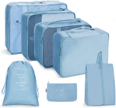 Travel Buggy Bag 7PCs Luggage Storage Set