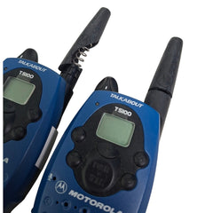 6 Motorola Talkabout T5100/5200 Walkie Talkies Two-Way Radios w Belt Clips