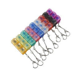 Transparent Decompression Shaft Tester Light-Up Keychain