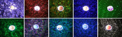 10 Planets Solar System Projector with Starry Ocean Light