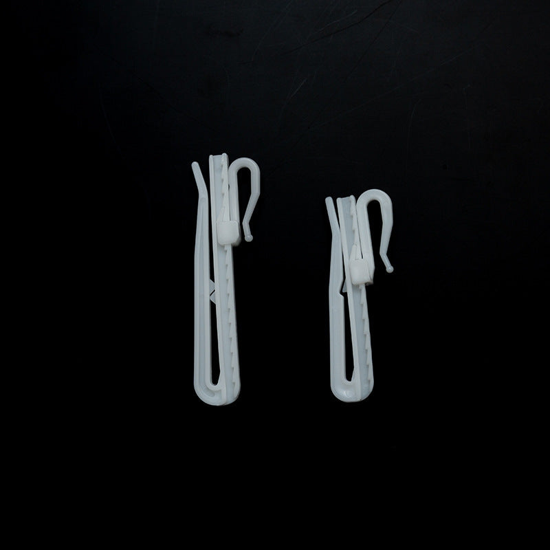 Adjustable Electric Curtain Track Plastic Hooks