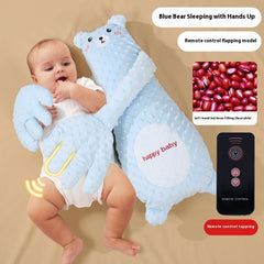 Remote Control Soothing Baby Sleep Plush Pillow