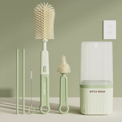 Silicone Portable Nipple Brush Set