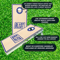 Custom Cornhole Boards (Your Company Logo, Image, Sport Team, or other Custom Design Request)