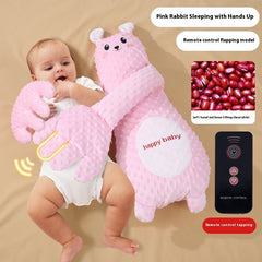 Remote Control Soothing Baby Sleep Plush Pillow