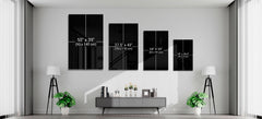 Sepia Kanji Martial Arts Master Glass Wall Art