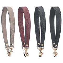 Solid Color Cowhide Leather Shoulder Bag Strap Replacement