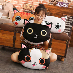 Cute Cartoon Cat Plush Pillow for Sofa (Large Size)