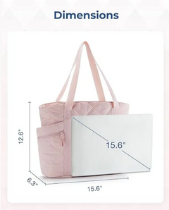 Strap & Zip Travel Tote for Women