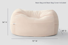 Classic Bean Bag Chair (Double)