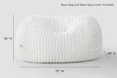Classic Bean Bag Chair (Double)