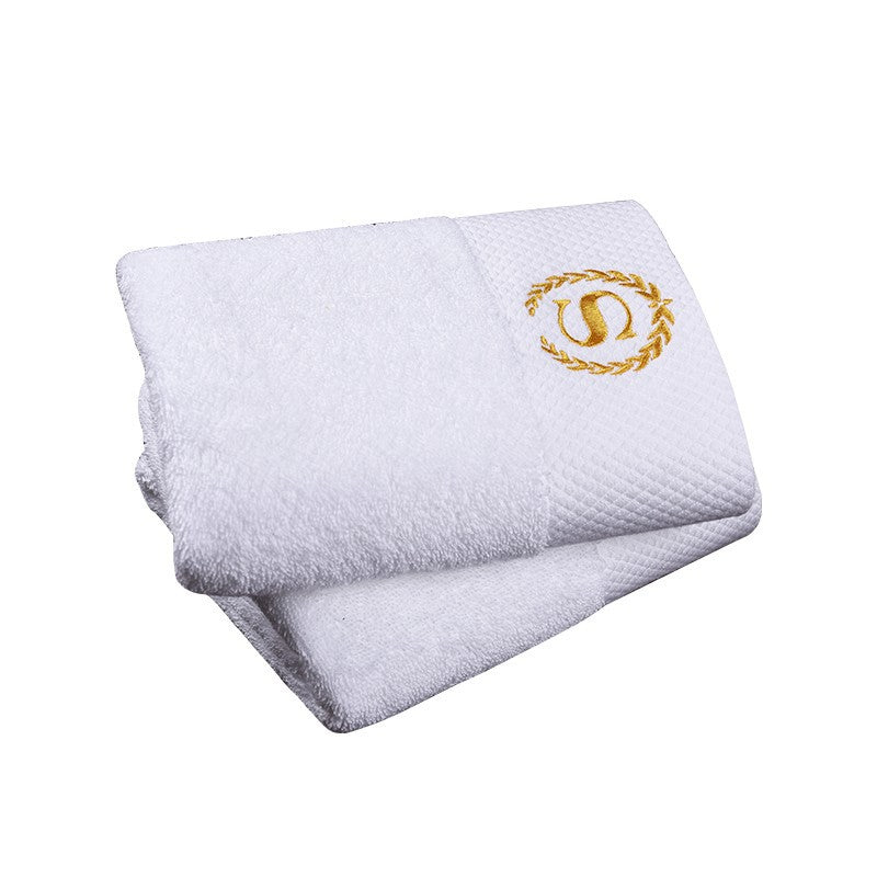 Hotel Quality White Cotton Bath Towels for Spas and Inns