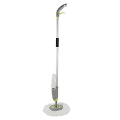 360° Rotating Spray Mop with Aluminum Alloy Bucket