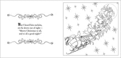 The Night Before Christmas Coloring Book: The Classic Edition