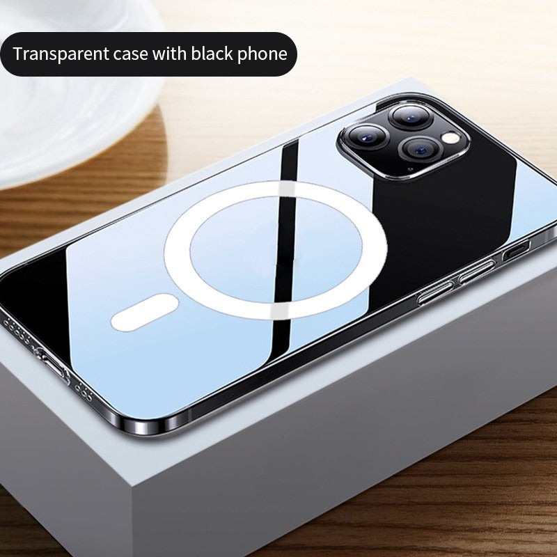 Magnetic Transparent iPhone Case