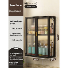 Rack Bathroom Light Luxury Cosmetics Storage Cabinet