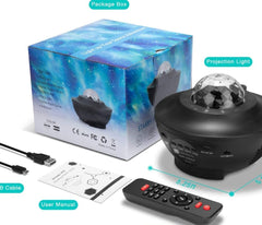 LED Bluetooth Glaxy Music Projector Light
