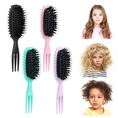 Three-fork Curly Hair Massage Wave Air Cushion Comb