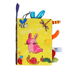 Soft Fabric Baby Rattles Cloth Book