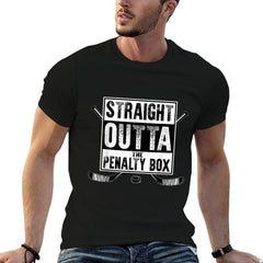 Ice Hockey Player Gift Straight Outta The Penalty Box T-Shirt