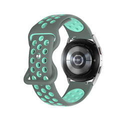 Silicone Watch Strap with Butterfly Clasp for Samsung & Huawei