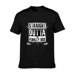 Ice Hockey Player Gift Straight Outta The Penalty Box T-Shirt
