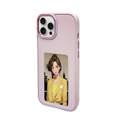 NFC E-Ink Screen Bracket Phone Case for iPhone