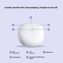 Electric Portable Wearable Breast Massager