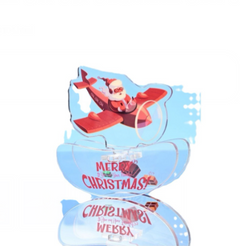 Acrylic Wobble Figure with Laser Color Window Decor