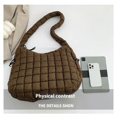 Pleated Cloud Bubble Crossbody Bag