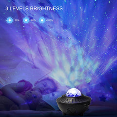 LED Bluetooth Glaxy Music Projector Light