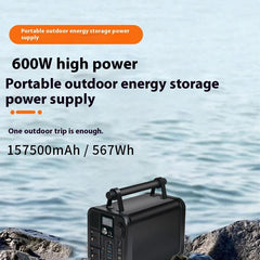 220V Outdoor High Power 600W Emergency Car Power Supply