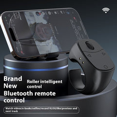 Roller Slide Bluetooth Headset with Charging Case