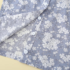 Women's Cotton Decorative Detachable Collar Shirt