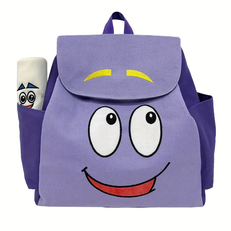 Cartoon One-Piece Backpack for Kids Grades 1-6