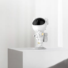 Astronaut Starry Sky Arctic Atmosphere Light Projection