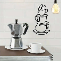 Metal Hanging Wall Sign for Coffee Bar Decor