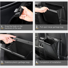 Magnetic Car Seat Back Trash Can