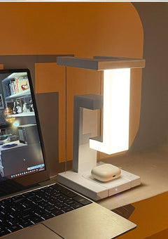 Table Lamp with Wireless Charging