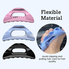 Women's Simple Pure Color French Hair Grip