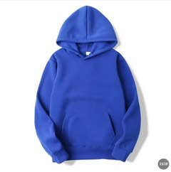 Unisex Fleece Hoodie Loose Fit