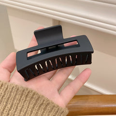 Women's Versatile Solid Color Grip Clip