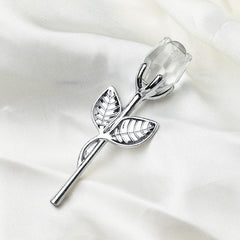 Crystal Metal Rose Gift