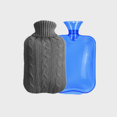 Large Acrylic Knitted Hot Water Bottle Set (PVC)