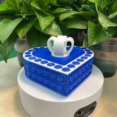 Plastic Heart-shaped Gift Box