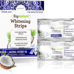 Coconut Oil Teeth Whitening Strips