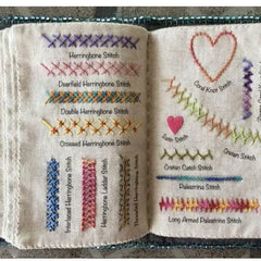 Linen DIY Embroidery Book